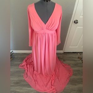 Gorgeous Tall Plus Size Maternity Dress